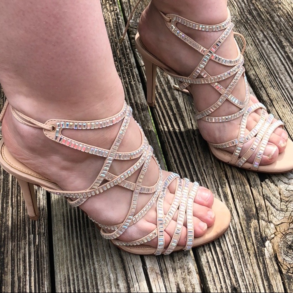 Gianni Bini Lace Up Heels